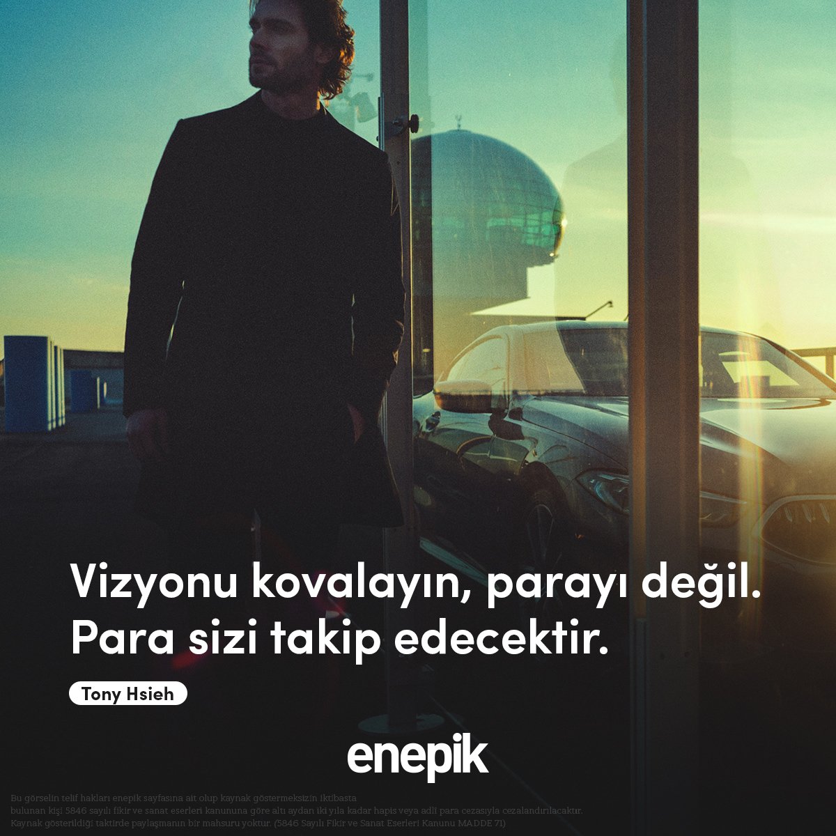 Herkesin yaptığını yaparsan herkes gibi olursun. Geleceğe dönük planlar yap, boş pazarları keşfet ve farklı düşün.