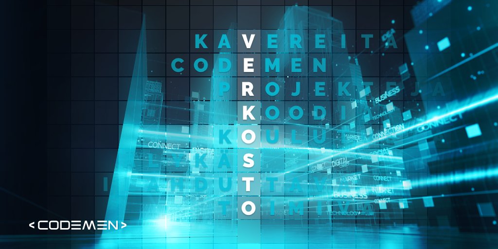 codemenoy's tweet photo. Codemen syntyi ajatuksesta yhdistää voimavaroja, joiden avulla parhaat erikoisosaajat voivat tarjota yhdessä ohjelmistoprojekteihin liittyvää työtä ja konsultointia. 

Lue lisää ja liity kasvavaan ohjelmistoammattilaisten joukkoon!
https://t.co/moRxf2Wi2o

#codemen #verkosto https://t.co/TULbRVcmIW