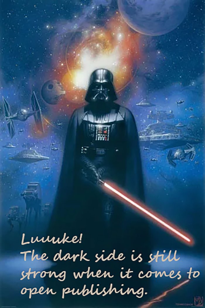 wlkutsch's tweet photo. Today I send a warning from another Universe to the #OpenScienceTrek.
May the force be with you! https://t.co/FwDVxL8iof
