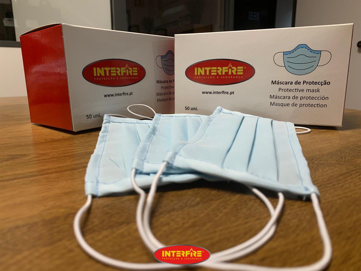 InterfireL's tweet photo. ☀️ Mais um dia de trabalho a zelar pela sua Proteção e Segurança. Faça a sua encomenda da nossa Máscara Reutilizável ou venha ter connosco. 🔥🚧

📩 geral@interfire.pt
📞 252 856 106

#interfire https://t.co/CUVW6BhAtt