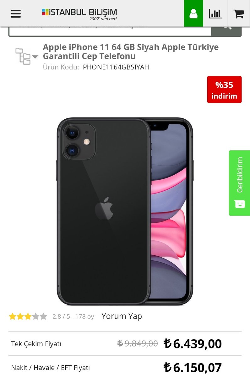 SMurathanoglu's tweet photo. @istanbulbilisim dolandırması böyle başlıyor google ıphone 11 yazarsın en düşük istanbul bilişimde olur neden millet alsın nasıl olsa göndermiyoruz derler sende saf gibi alırsın çünkü diğer yerlerle en az 900 1000 tl fark olur sağlam tezgah https://t.co/BabJ6ipyT8