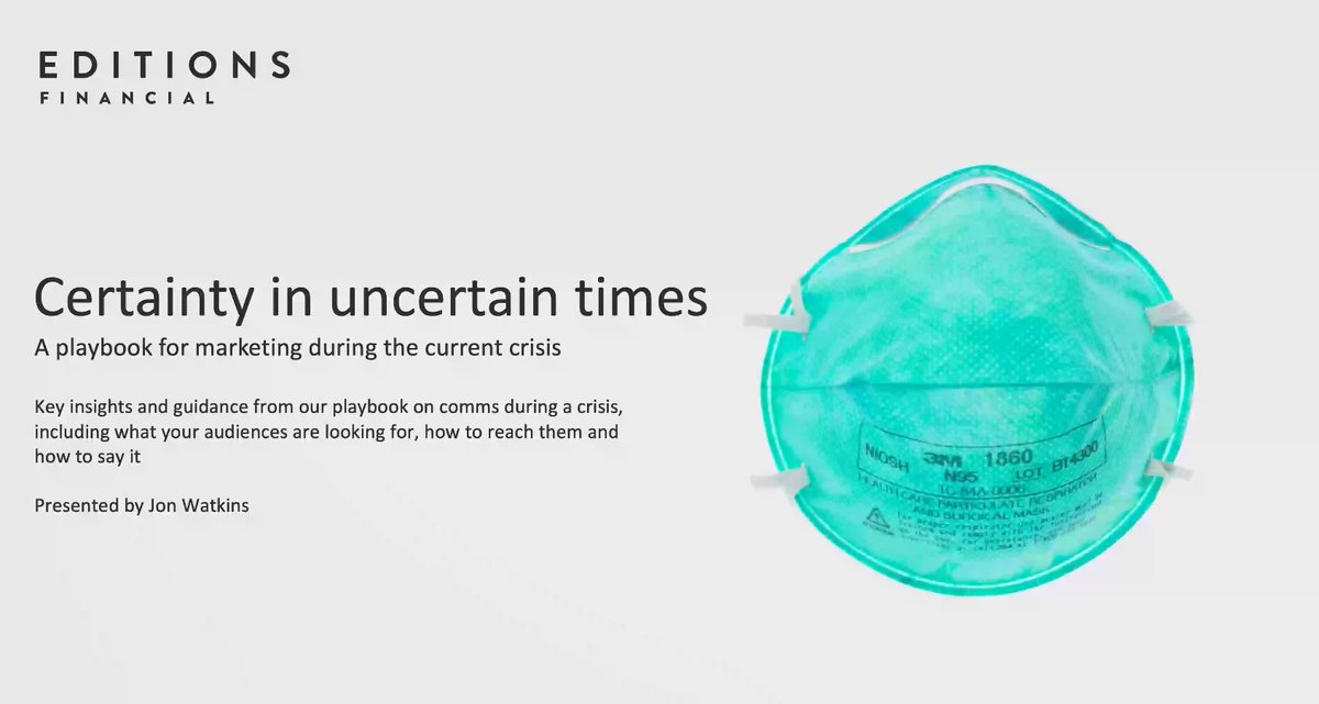 the_cma's tweet photo. #Wednesdaywebinar this morning with @EditionsF sharing key insights and guidance from their playbook on comms during a crisis, including what your audiences are looking for, how to reach them and how to say it.

You can watch the replay on demand https://t.co/1QqxRjkyyR https://t.co/TJtuE0n0zT