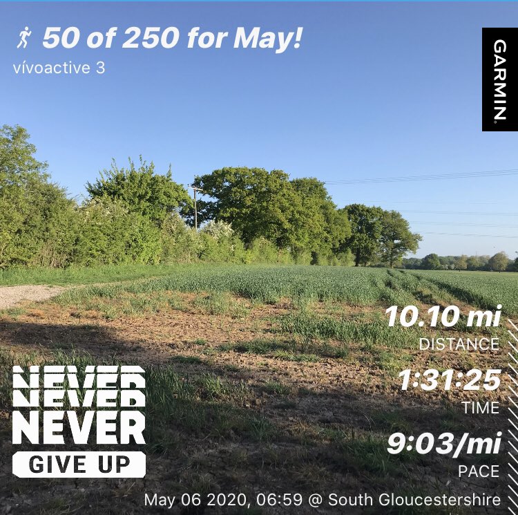 sjreynolds1883's tweet photo. Day 5 on a 10 mile a day streak! 
Day 12 Plank done: 90 seconds! Extremely boring video available upon request 😂😂

#training #145mile #KACR #RunforAlex💚 #teamclicsargent #lonelygoatrc 💚🐐 https://t.co/N8hotynPZ3