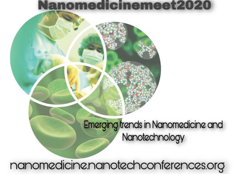 AlanJane8's tweet photo. Come and meet top and best people in the field of nanomedicine and nanotechnology at "2nd International #Conference on Nanomedicine and Nanotechnology" during October 30-31, 2020 #Dubai, #UAE #nanomedicine #nanoscience #nanomedicinemeet #October2020 

https://t.co/LqbHzUGG9n https://t.co/OqxFSWZlNU