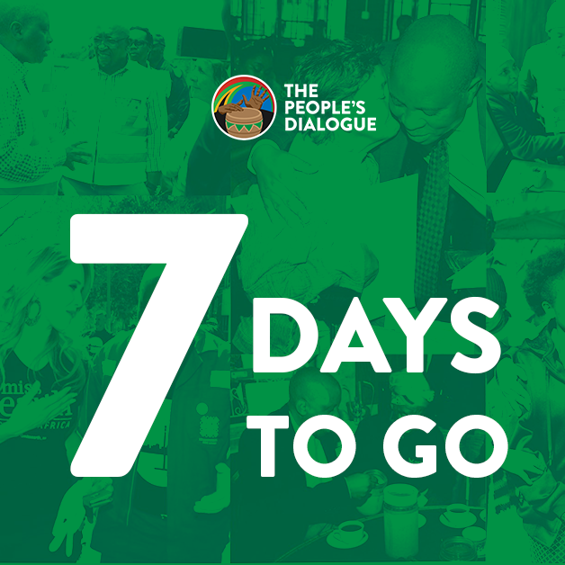 HermanMashaba's tweet photo. Next week Wednesday, I will be releasing the final report of #ThePeoplesDialogue!

After 2,4 million engagements, reaching 33 million people, I will break down the issues that South Africans are most concerned about, and how this will inform our new political party.

#SAhasSpoken https://t.co/DBPdEtz9IW