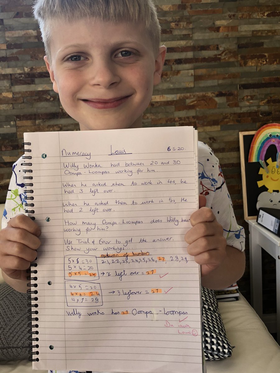 kelogsj's tweet photo. @BGrovePrimary Louis’ solved the problem #BGP3 https://t.co/3stdHP6siM