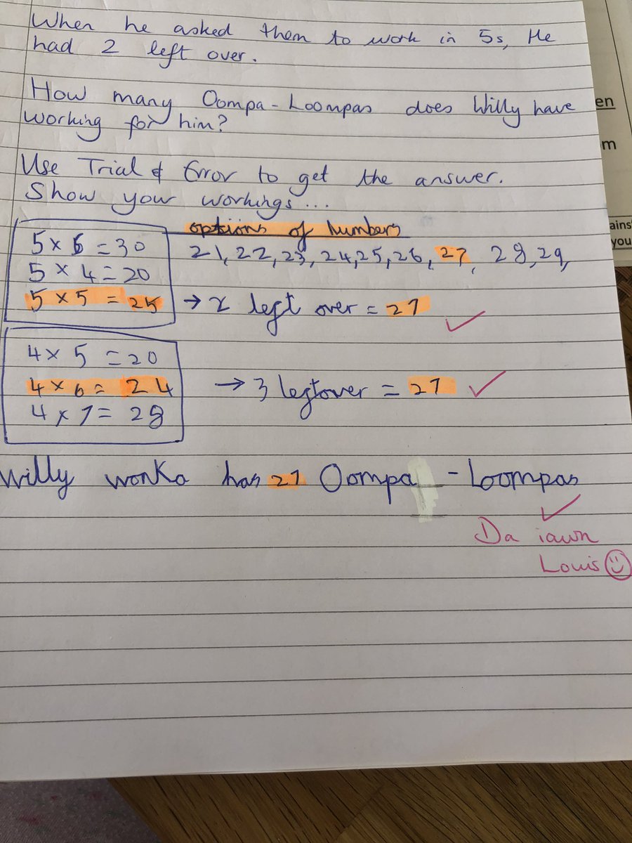 kelogsj's tweet photo. @BGrovePrimary Louis’ solved the problem #BGP3 https://t.co/3stdHP6siM