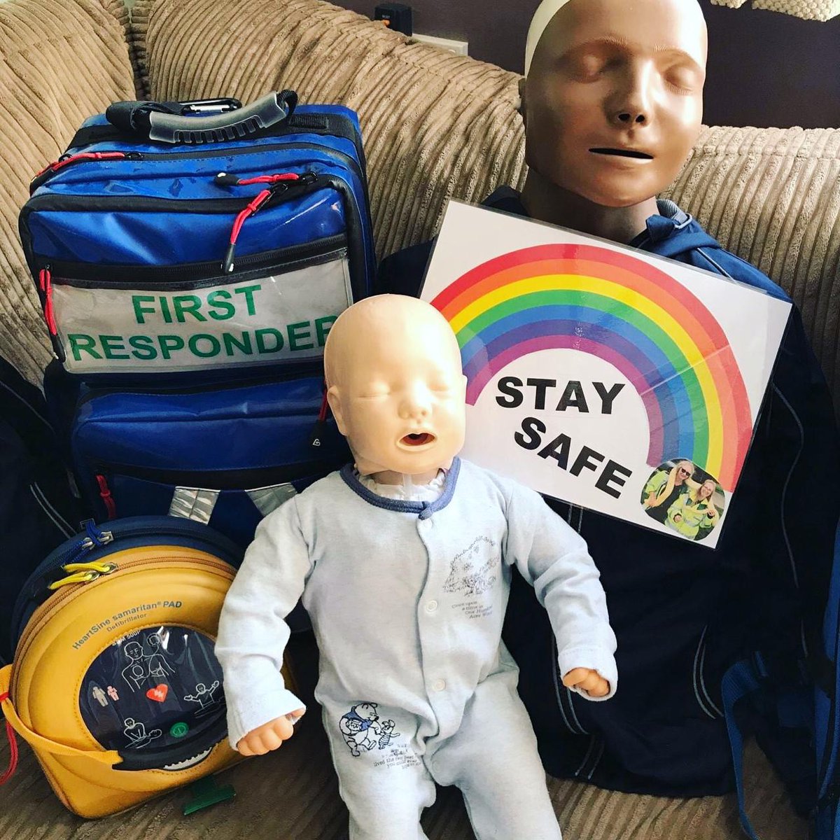 MJTrainMe's tweet image. First Aid training is going to change, at least for the foreseeable future. With Social Distancing and additional hygiene and new guidelines, for example - that the learner will put themselves into recovery position!!
See full post on our Facebook below.
facebook.com/11254846548136…