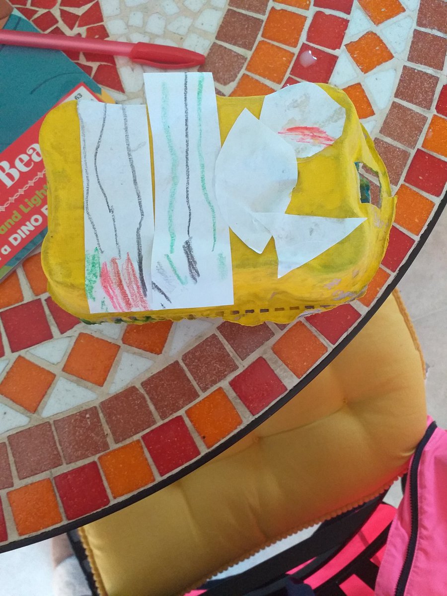 WoldsO's tweet photo. @MWISClass1 my treasure chest eggbox complete with treasure!!! https://t.co/nYtOBk1zai