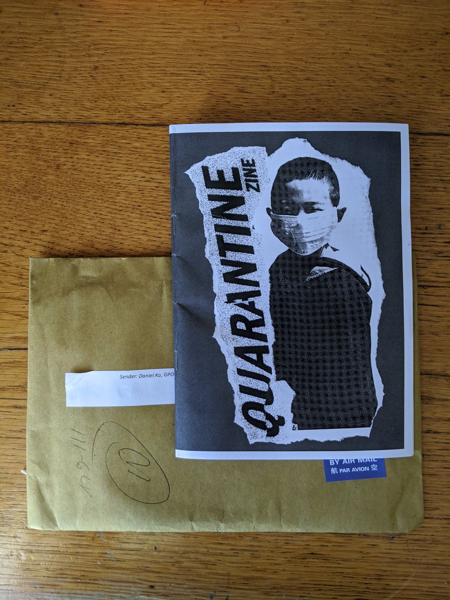 goregrolland's tweet photo. All the way from Hong Kong! One of my photos featured in the Quarantine Zine. Thank you so much to @ZDP189 @timodani @FilmCF #shootfilm #makezines https://t.co/qSbzg7aIwu