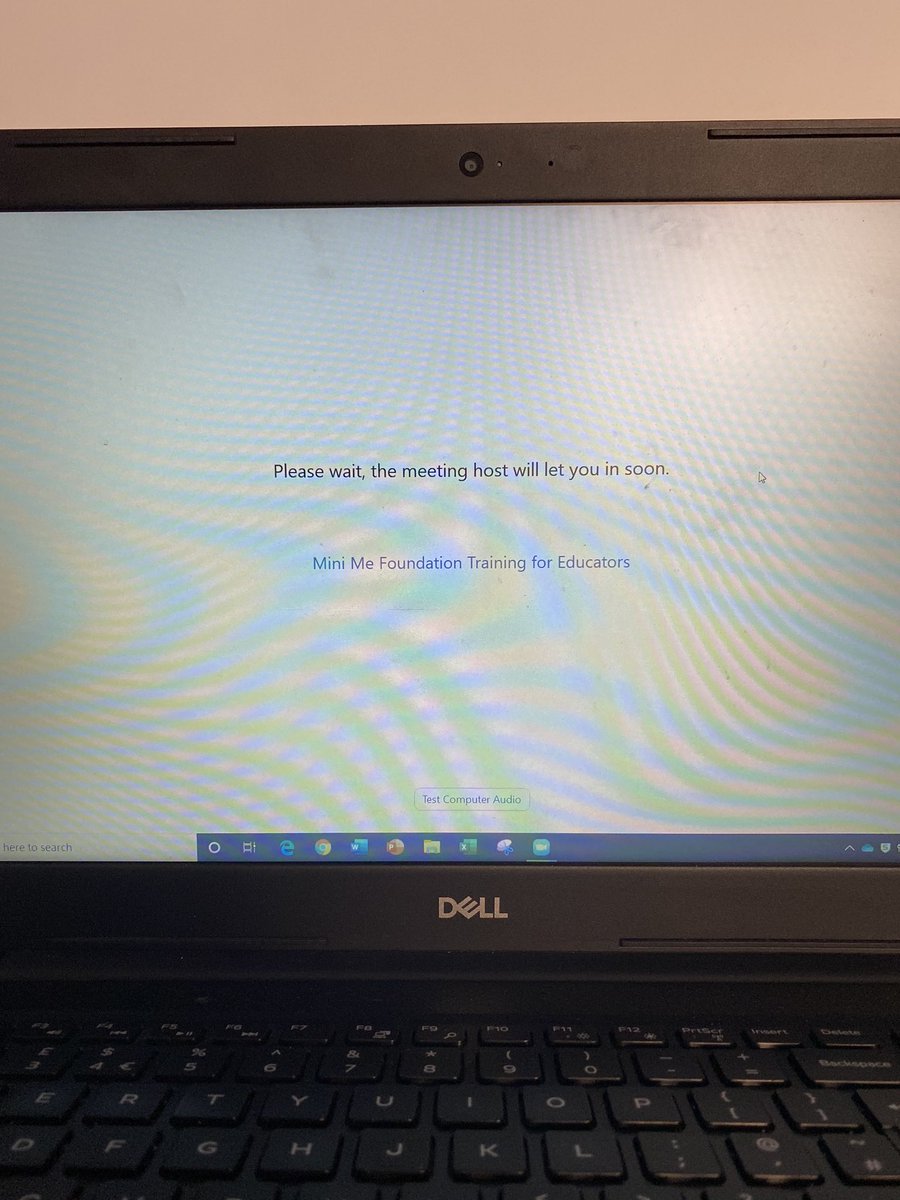 My view every morning this week with @minimeyoga doing my foundation training. So excited about how transferable this is to the classroom. I really feel this could support children after this global pandemic once back in the classroom.