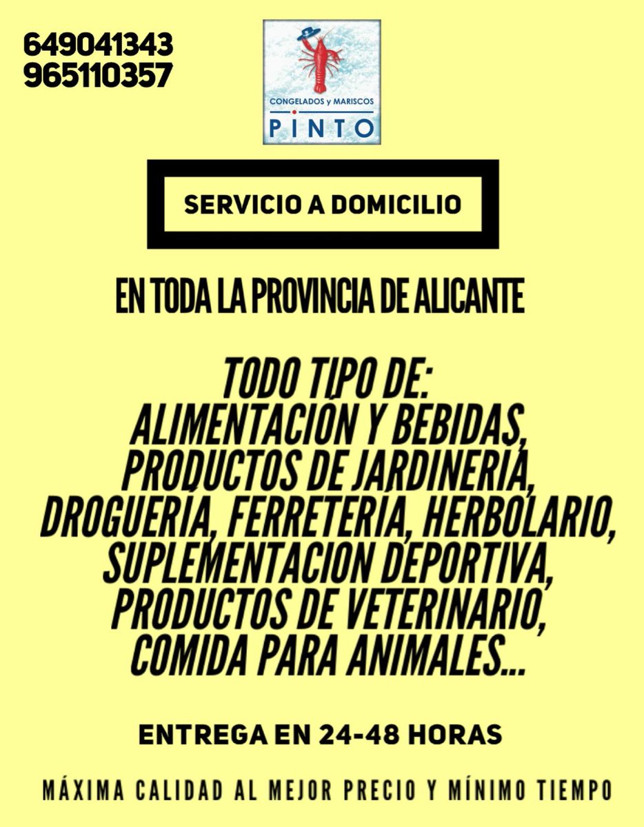 Conpimar2013's tweet photo. #QuedateEnCasa #Covid_19 #servicioadomicilio #EstadoDeAlarma #FelizMiercoles #coronavirus #TrabajamosPorTuSeguridad https://t.co/sSfB0vnz5Z