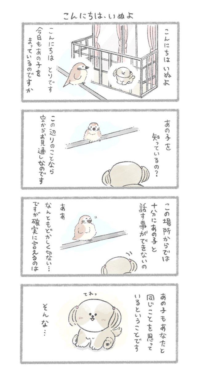 こんにちは、いぬよ
#こんにちはいぬ 