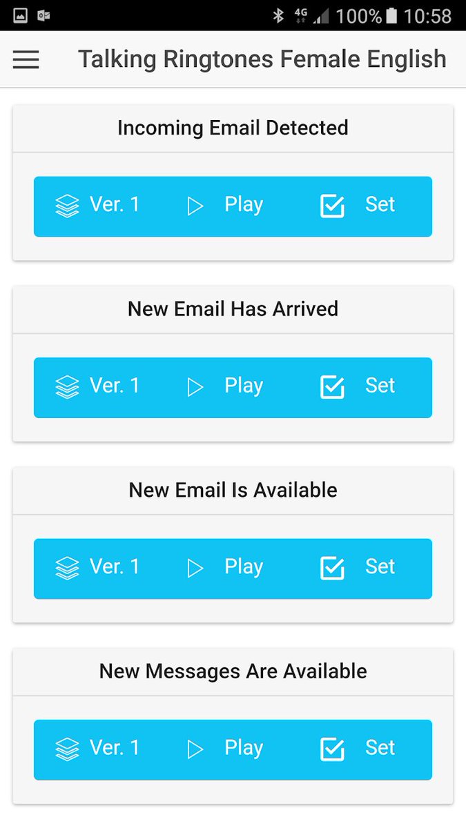 byteNine's tweet image. #RINGTONE #talkingringtones #ringtones #android #androidapp #androidapps 
Talking Message and Ringtones - Female Voice

Each talking ringtone is available in 3 different tones of voice, so you&apos;ll be sure to find the perfect ringone for you.
57 tones.

play.google.com/store/apps/det…