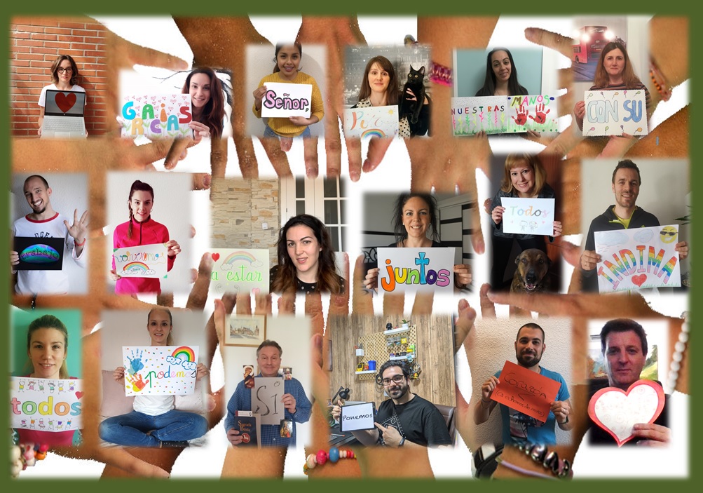 idmaestro's tweet photo. ¡Seguimos con vosotros!, ante las enormes dudas y confusión de las medidas para el regreso a las aulas, una cosa sí tenemos clara: Gracias familias por vuestro apoyo y gracias Señor por nuestras manos. #elcoleentucasa
https://t.co/AIEQHfBUfV https://t.co/zSZaL9eBjZ
