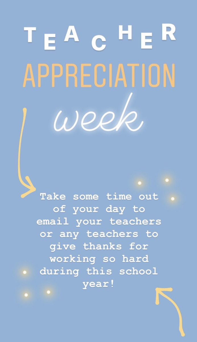 Please thank a teacher, they could really use it during these new and challenging times for us all!