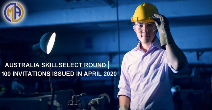 #AustraliaSkillSelect Round: 100 Invitations Issued in April 2020 - #Maraagents

#AustraliaWorkVisa #SkilledWorkVisa #AustraliaImmigration

bit.ly/3b960z5

Want to Migrate to Australia then Contact us by using this link: bit.ly/2Q9Cjag