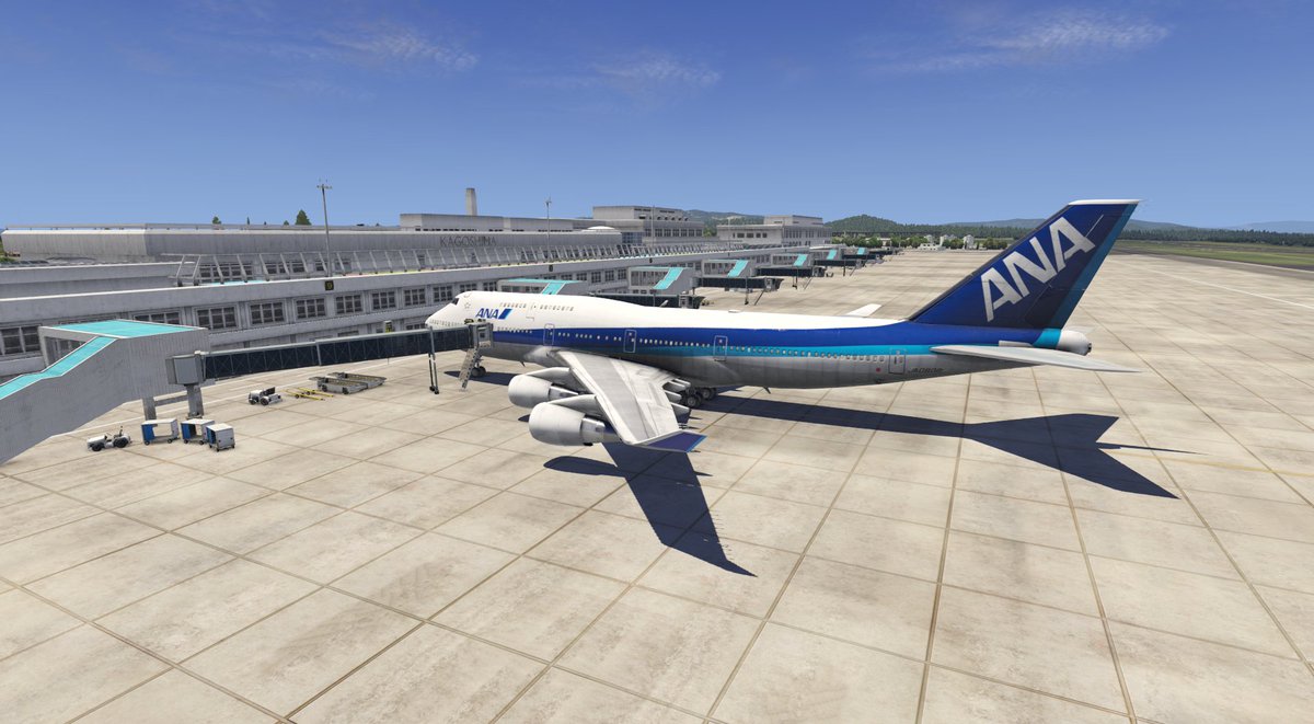 Wata 875 Xp11 Xplane11 Xplane Rjfk Kagoshima Orgで鹿児島空港がフリー アドオンでリリースされています ターミナルを含めた周辺施設も再現されており無料版samにも対応してボーディングブリッジも稼働するとても良いクオリティとなっています