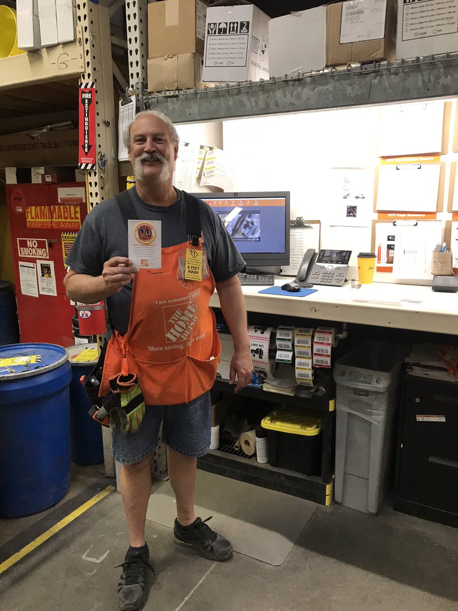 Home Depot 442 (@home_depot_442) on Twitter photo Dwayne has hit his 14 year milestone with Home Depot! Thank you for all the years of dedication! #BleedsOrange <a href="/salinas_lori/">HD.Lori.Turman</a> @TomOrrPMD <a href="/NagyAndrew/">Andrew Nagy</a> Dwayne has hit his 14 year milestone with Home Depot! Thank you for all the years of dedication! #BleedsOrange <a href="/salinas_lori/">HD.Lori.Turman</a> @TomOrrPMD <a href="/NagyAndrew/">Andrew Nagy</a>