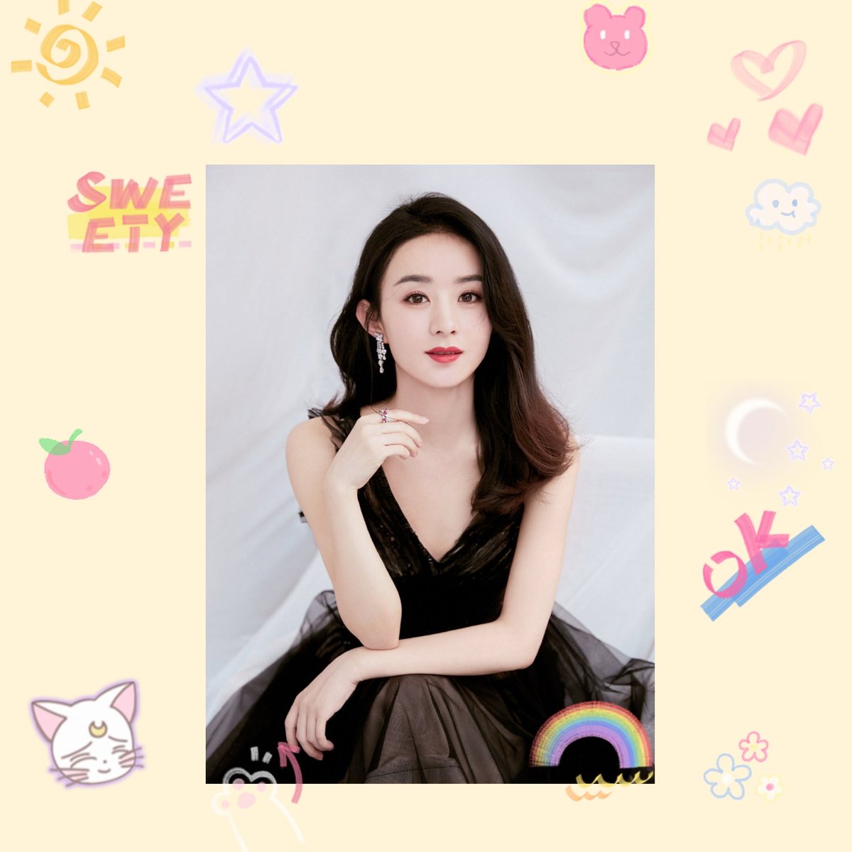 plengkantaphon's tweet photo. ทำเล่นๆเนื่องโอกาสครบรอบการทำงาน14ปีของอิ่งเปา💛💛💛💛
#十四星梦无惧往与颖同行至天光 #赵丽颖 #赵丽颖周翡 #จ้าวลี่อิ่ง #นางโจร https://t.co/1C12XgbQ74