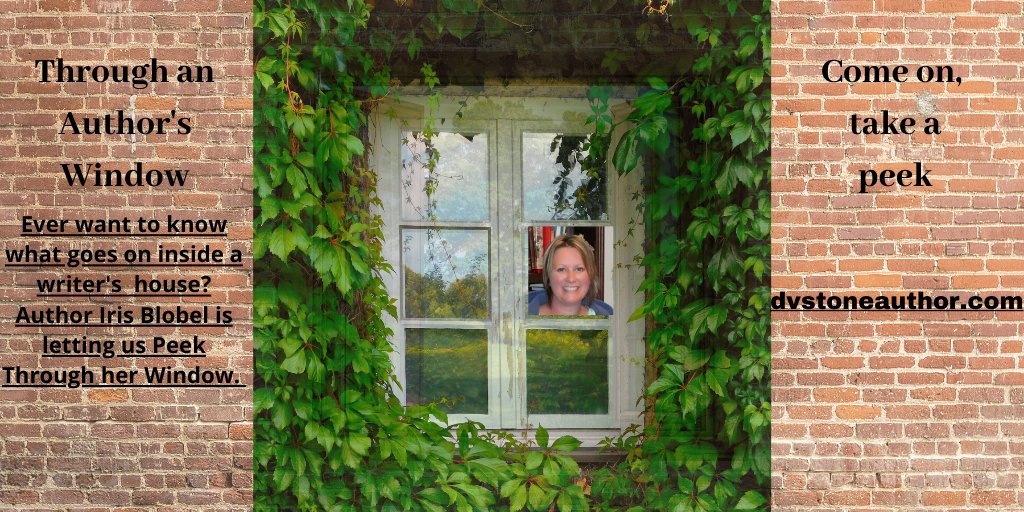 donnavstone's tweet photo. Come on over and take A Peek Through an Authors window. Today's guest is Iris Blobel. 

#bloggingcommunity 
#writersblog
#readablog
#blogger
#writingcommunity
#stories
#tales
#romancereaders
#romance
@_Iris_B https://t.co/Zm29YuGraI