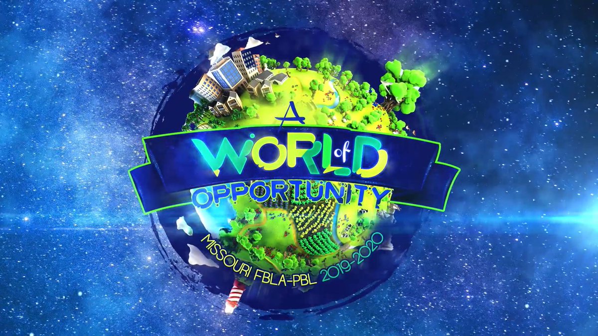 thinkcybis's tweet photo. Missouri FBLA-PBL truly has a World of Opportunity at their fingertips! We may not have been able to bring this year’s stage concept to life, but we are still able to share the #MOSLC20 experience—VIRTUALLY! 
Join us May 6 &amp; 7 at 10AM &amp; 12PM CST – https://t.co/UzkUlnHd7E
@mofbla https://t.co/1OyKNKLBFj