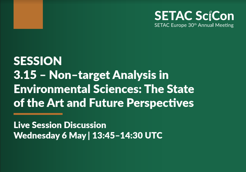 Panagopoulou_E's tweet photo. 📍Day 4 at #SETACSsiCon👩‍💻▫️ Live session discussion👥 - ID: 3.15 -> on "Non-target Analysis in environmental sciences” chaired by @LubertusBijlsma &amp; Marja Lamoree📉📊🔍@SETAC_world 
#nontargetscreening #environmentalanalysis https://t.co/WkNp2ZG23S
