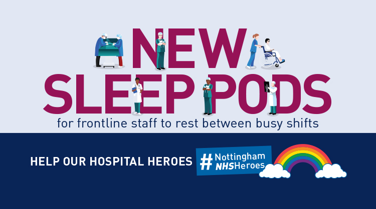 Thanks to your generous donations we have purchased four sleep pods for use by @TeamNUH <a href="/nottmhospitals/">Nottingham University Hospitals</a> 
🦸‍♂️🦸‍♀️❤️🌈

These pods will allow our #NottinghamNHSHeroes rest more easily before or after a shift.

Stay tuned for more updates about them!