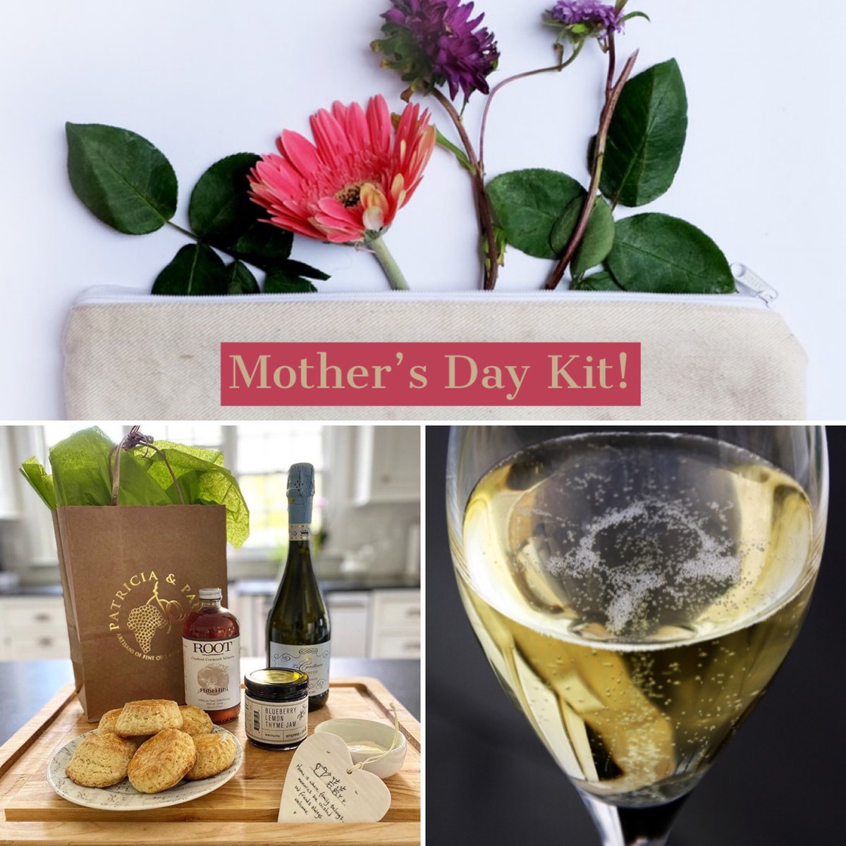 It’s Mother’s Day in Summit on Sunday ! At Patricia and Paul they have two lovely Mother’s Day Kits. The Bubbly Brunch kit $71.50 &amp; the Teatime Brunch kit $61.50. Call 908.232.3866 for serial and to place orders by Thursday 3pm for Sunday delivery.