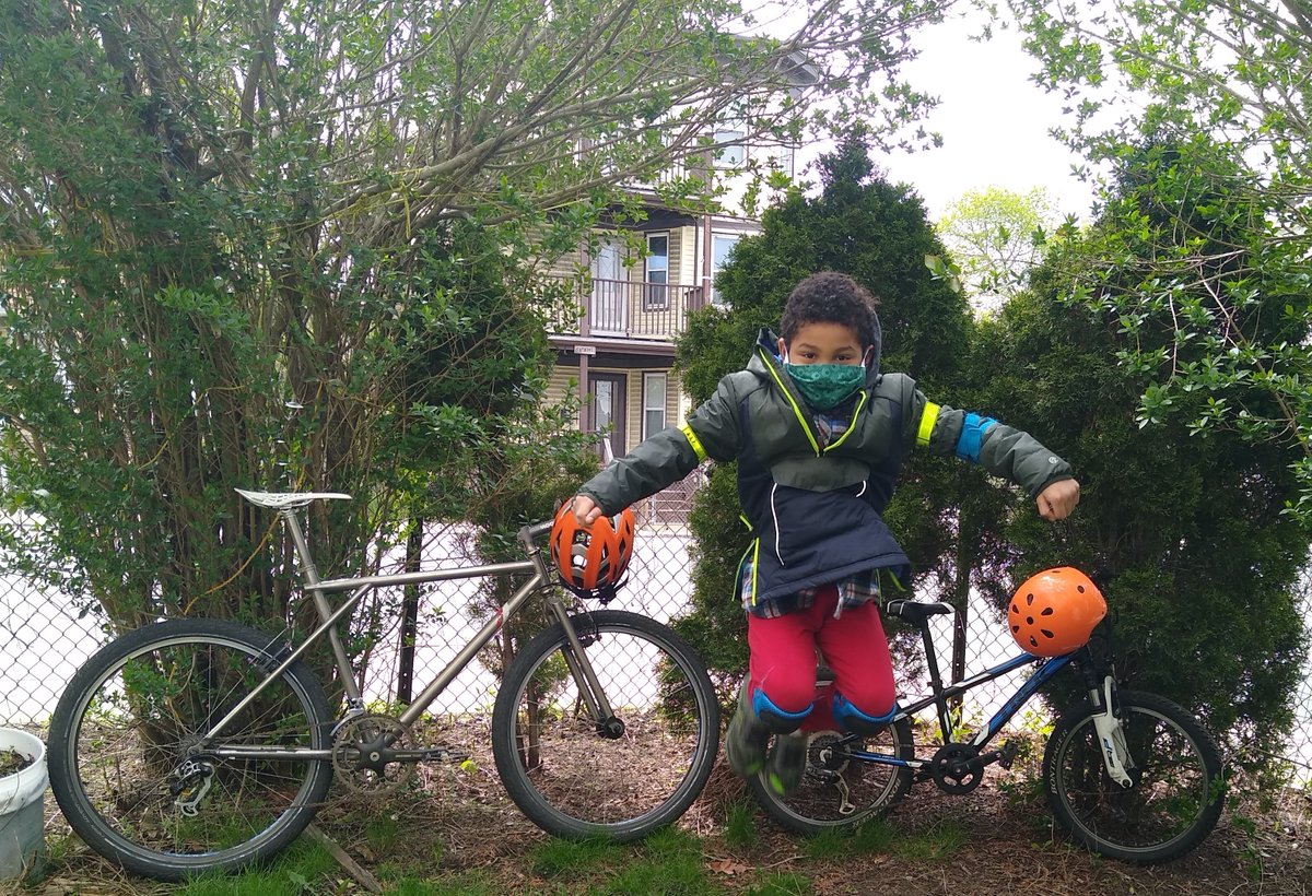MassSrts's tweet photo. Excited about our @SafeRoutes_MA Inspired ride through  the @ArnoldArboretum, which leads to the @JPManningSPC, his favorite school ever!"
#SocialDistancing #VirtualWalkMA #StaySafeStayHealthy https://t.co/TU7EDaiV7N