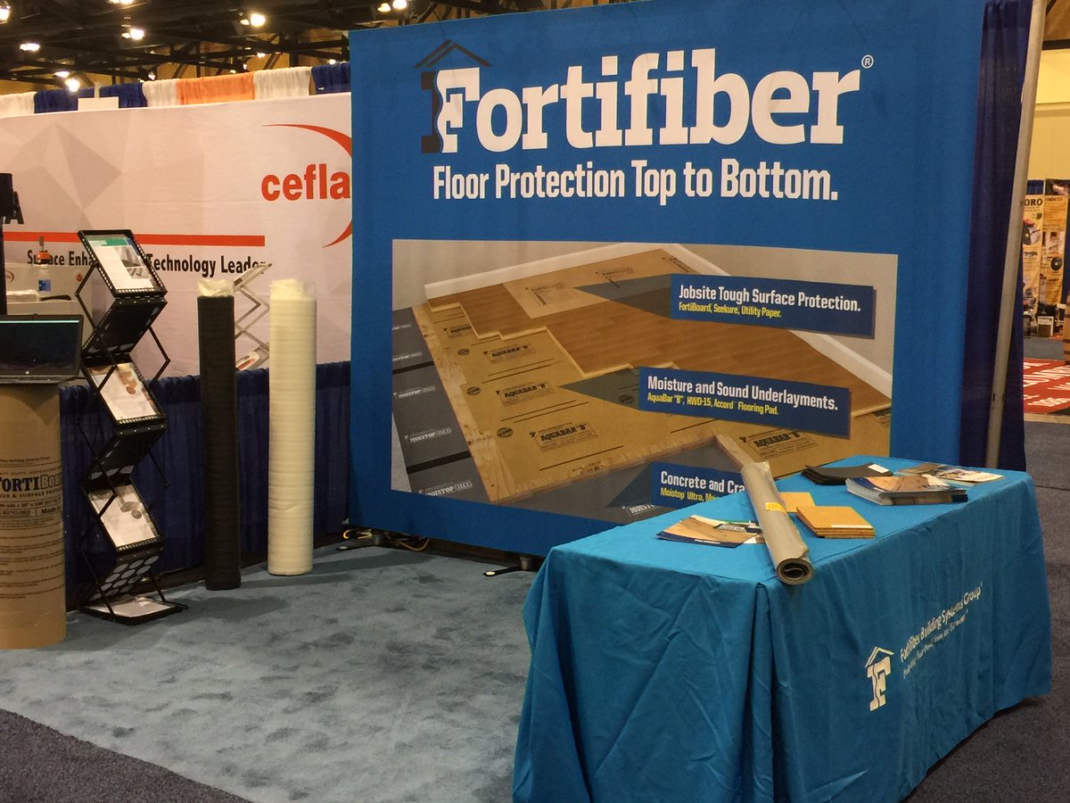 fortifiber's tweet photo. Thanks for stopping by our booth at the (virtual) Flooring Expo!  We enjoyed “seeing” everyone. https://t.co/jhGD6KuWat