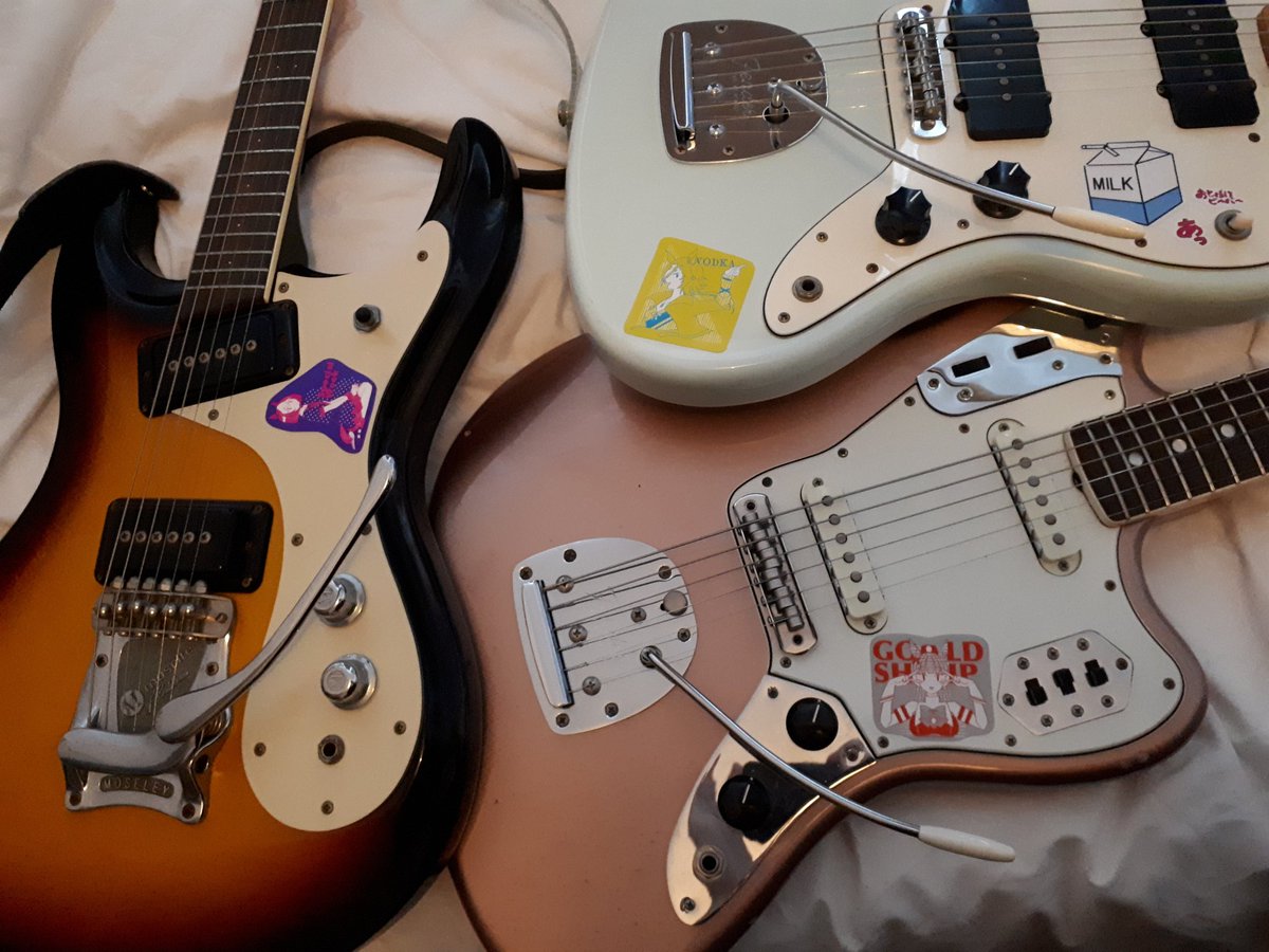 smartpatrol_art's tweet photo. I'm on that horse steez
#goodbyesunday #umamusume #stickers #mosrite #fender #guitar https://t.co/UZ0u1DvupI