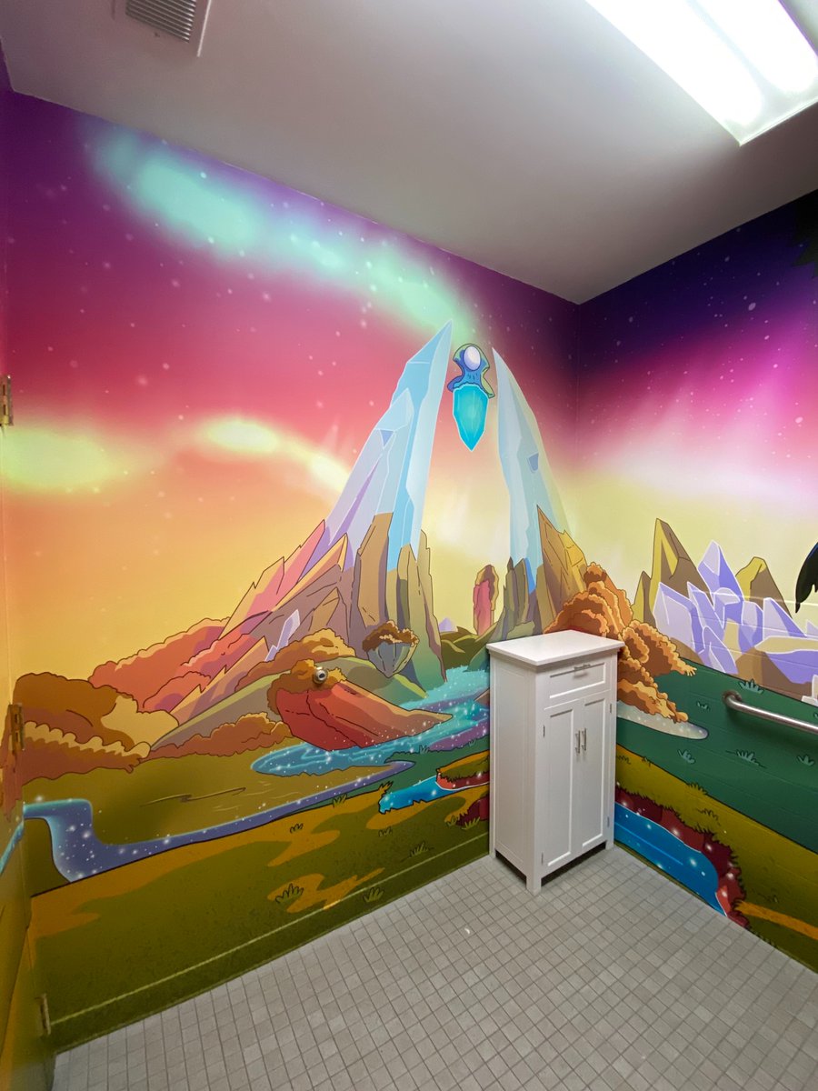 With these new Rick and Morty episodes coming out what a perfect time to share what our second backroom wrap looks like.  Can you tell we're big fans?