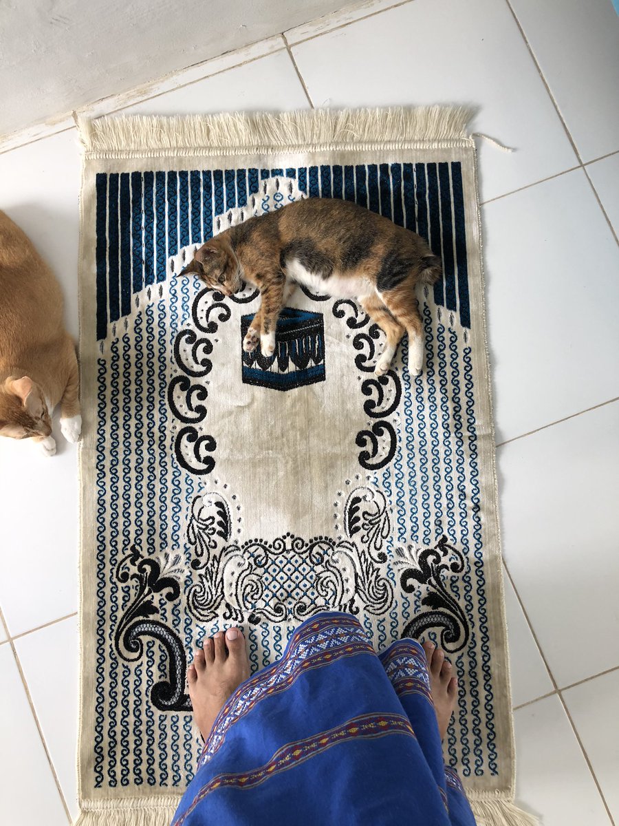 Hampir tiap hari ngalamin ini. *ini diambil pas udah siap sholat*