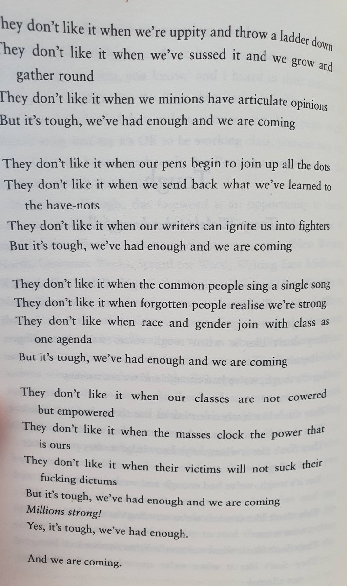 Bobbi_90's tweet photo. Finished reading #CommonPeople this week, but the opening piece has never left me ❤ Want this on my wall! @NewWritingNorth @KitdeWaal @LongfellaPoet https://t.co/HFUQ4E7wBo