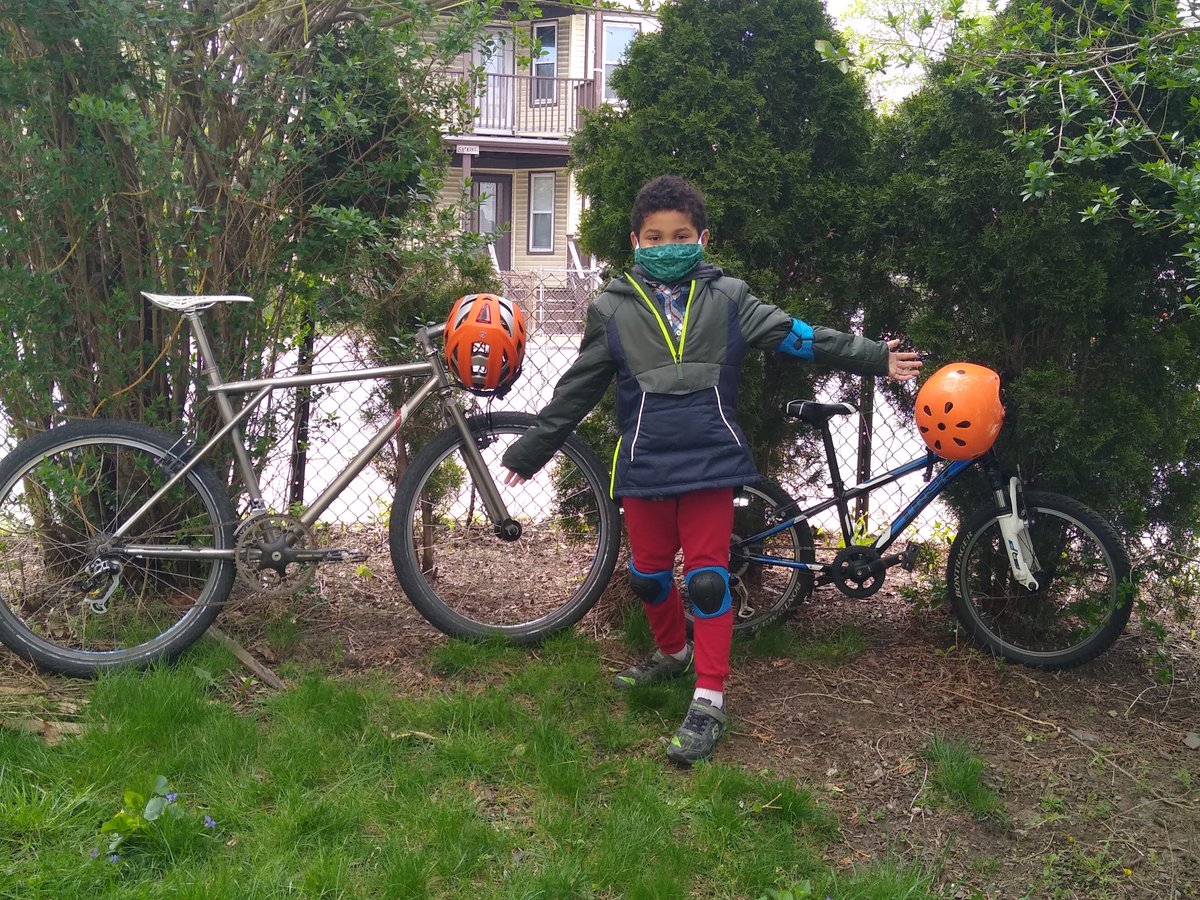 MassSrts's tweet photo. Excited about our @SafeRoutes_MA Inspired ride through  the @ArnoldArboretum, which leads to the @JPManningSPC, his favorite school ever!"
#SocialDistancing #VirtualWalkMA #StaySafeStayHealthy https://t.co/TU7EDaiV7N