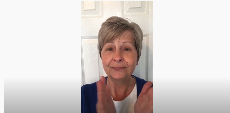 Derbyshirecc's tweet photo. Carol Brewer from Belper has written and performed this cheery little song thanking all our amazing keyworkers! Thanks for your #DerbyshireSpirit Carol and #ThanksKeyworkers https://t.co/SSqxPgnjz8 https://t.co/QqJRuFyKuR