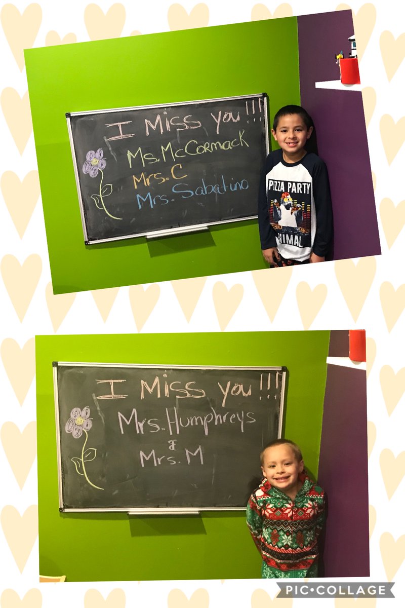 Kane &amp; Jaxon are missing their teachers! #TeacherAppreciationWeek 🍎 #GrundyGreatness 💕