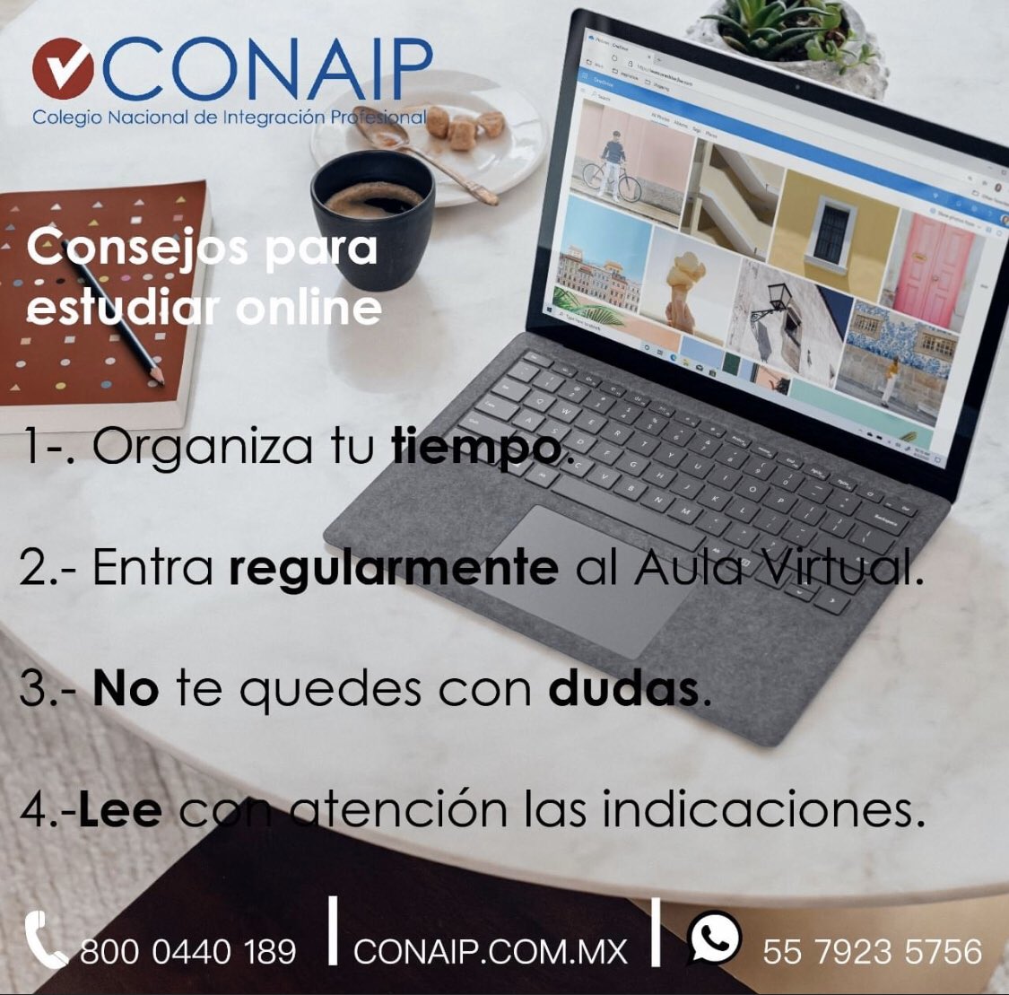 LaloConaip's tweet photo. ¿Estás buscando comenzar tus estudios en línea?
En #Conaip tenemos opciones para ti 👨🎓👩🎓
Más Información:
☎ 800 0440 189 | 💻 https://t.co/hsL9l3eEZx | 📲 WhatsApp: 55 7923 5756 https://t.co/jajjPZVvhD