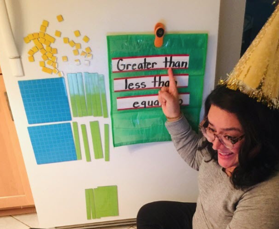 Grade5LTES's tweet photo. Looking for a space to support learning?
Try the fridge! 
You use it every day - remember new vocabulary or math concepts by posting it clearly on a piece of paper if that helps you. You'll be surprised how easy it is to remember! https://t.co/zTpgzRUm5Y