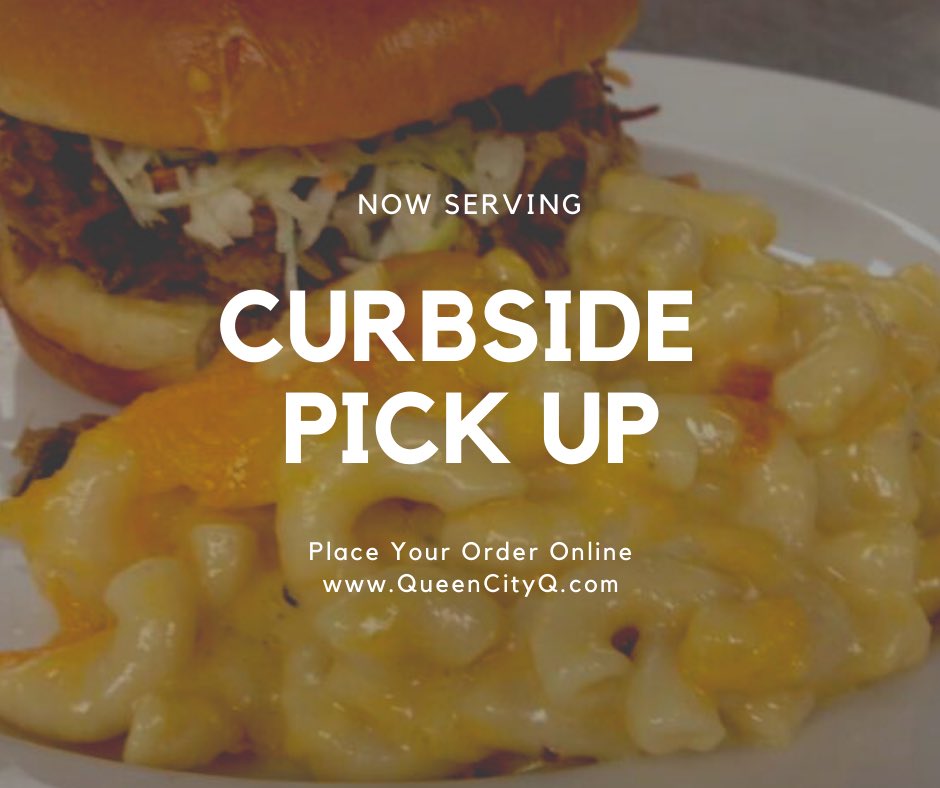 Smoked goodness is only a click away. Hit QueenCityQ.com to order up some lunch, dinner and cans of your favorite #cltbeer. We're grateful for the opportunity to serve you again.
🙌🐷👊
#cltdining #cltfood #bbq #charlottesgotalot #ncbbq #charlottebeer #clt