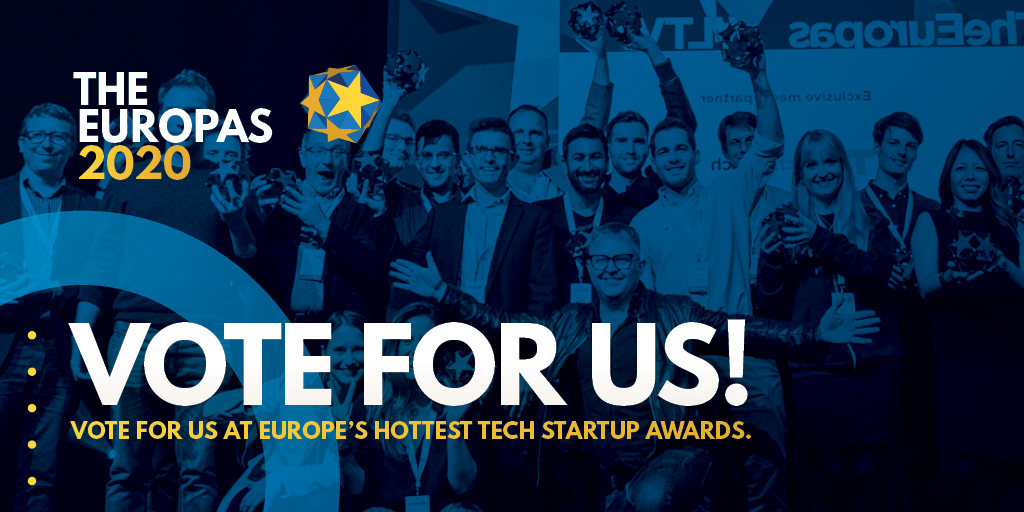 Farewill's tweet photo. We’re really pleased to say that Farewill has been shortlisted in the Social Innovation category at the Europas this week. 
If you like what we do, we'd absolutely love your help. It takes about 10 seconds and you can vote for us here: https://t.co/FeQhzA140i https://t.co/Eg1moKYNm5