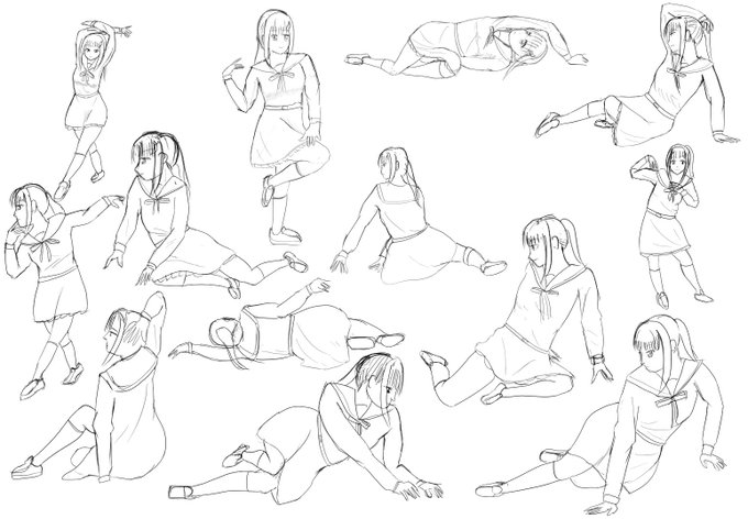 推しを可愛く描けるようになるんや!
顔の向きの表現が難しい。顔が可愛くかけてないので明日リベンジ! #おはクロ 