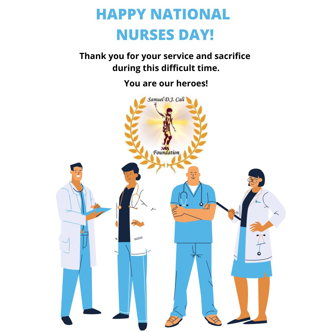 cali_foundation's tweet photo. Happy #NationalNursesWeek to all the Superheroes in scrubs. Today and everyday we recognize you and your hard work. Thank you SO much! https://t.co/7CiM86Y9f5