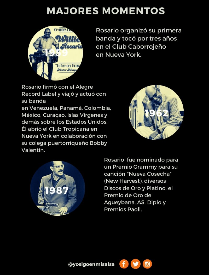 yosigoenmisalsa's tweet photo. Feliz cumpleaños al maestro Willie Rosario. #mayo6 https://t.co/aWZ2cnBf2N