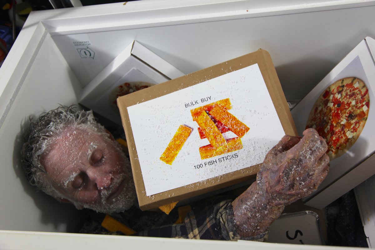 With #lockdownextension it might be tempting to put your husband in the freezer, but as four friends found out in #DeadFred it's not always the best plan. #StayHome