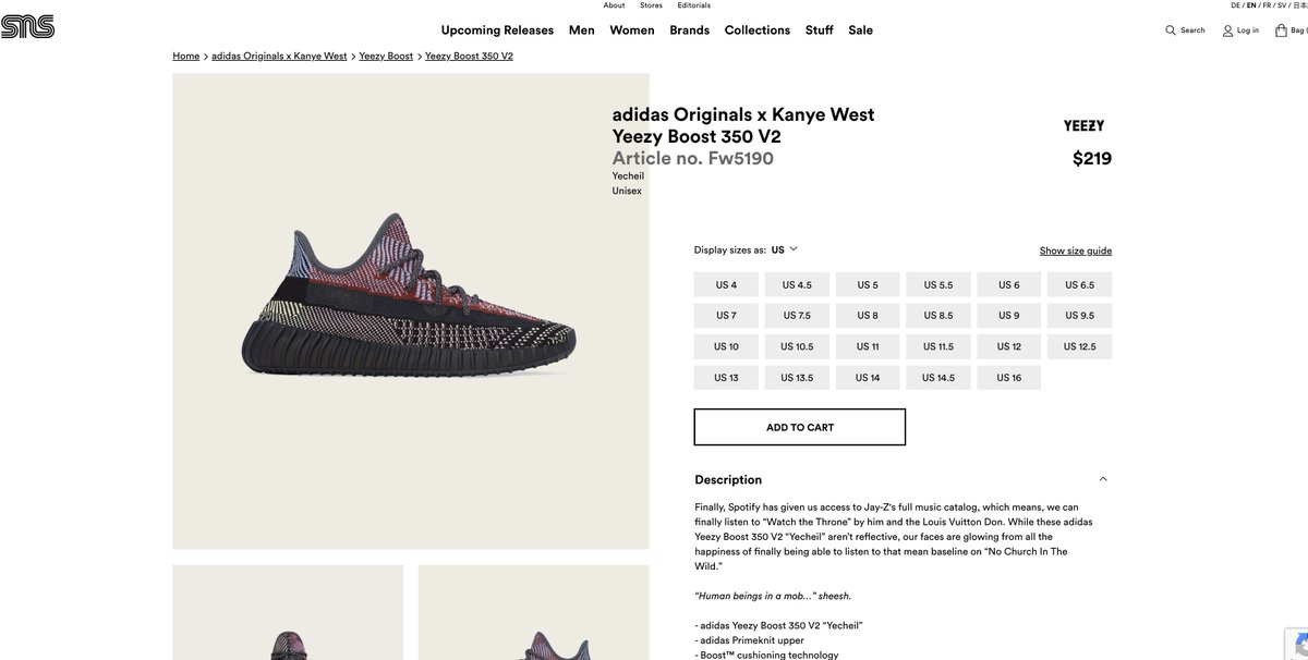 yeezy restock twitter
