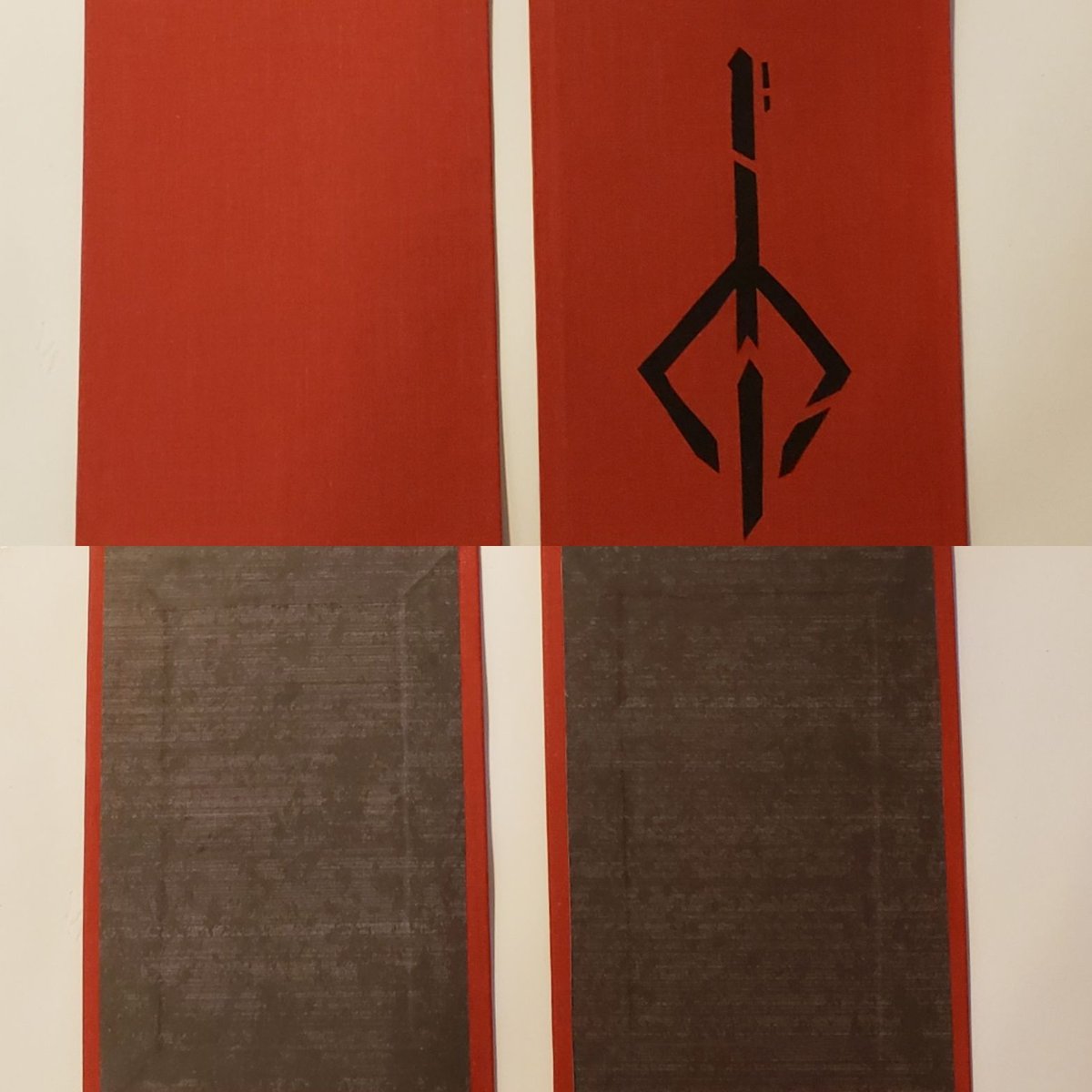AnthonyBooksby's tweet image. Testing out how the cut-out look will come out. It's going to have 12 signatures, so that will be interesting to sew and line...check out my Ko-fi page at ko-fi.com/booksbyanthony! Commissions are still open. #bookbinding #novice #openspine #bookarts #hunt