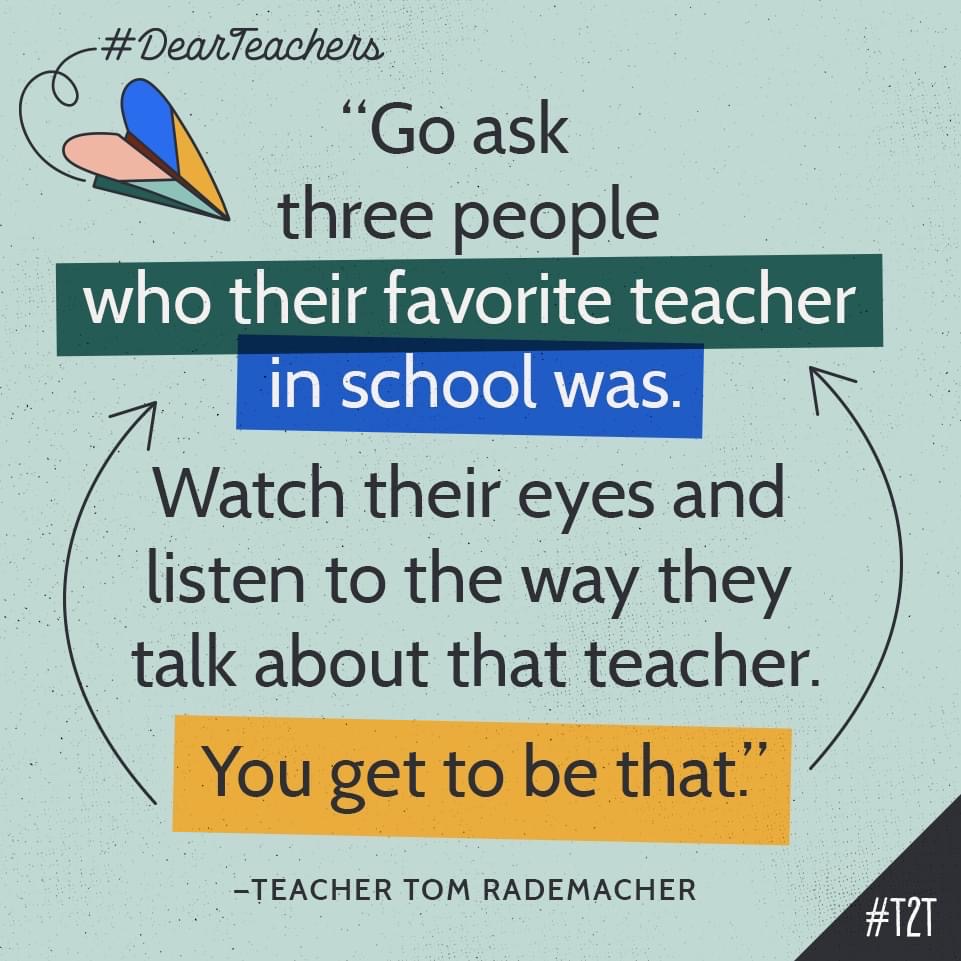 Thank you teachers for the smiles you bring and the lives you impact. #BullpupStrong