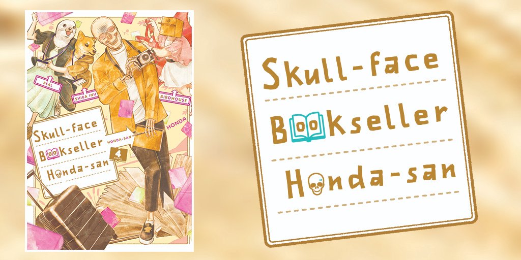 Yen Press On Twitter It S The Final Volume Of Skull Face Bookseller Honda San But The Joys And Agonies Of Bookselling Last Forever Skull Face Bookseller Honda San Vol 4 Is Available Now In Print And